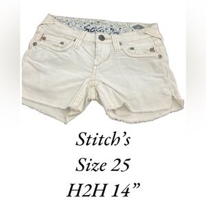 Stitch  “Totem” denim/jean short